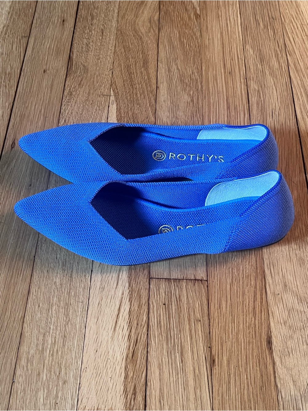 Rothy's Blue The Point Flat - Picture 6 of 14